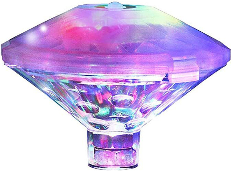 LED Diamond Waterproof Bathtub Pool Shower Light