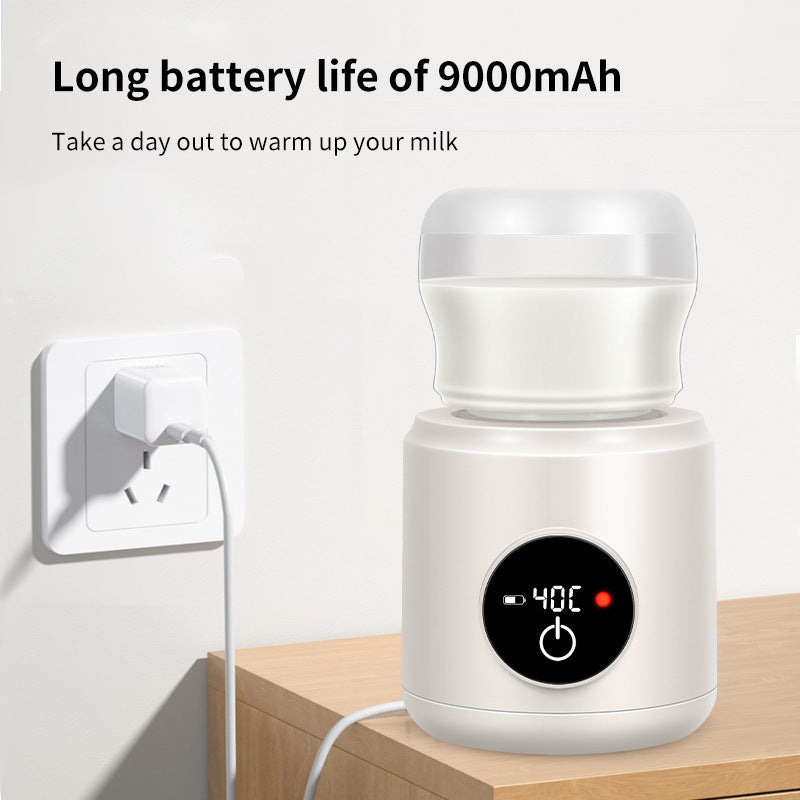Portable Milk Warmer Wireless Milk Warmer