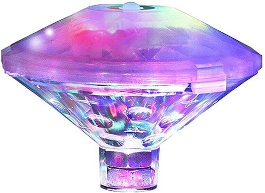 LED Diamond Waterproof Bathtub Pool Shower Light