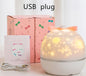Star Moon Starry Sky Projector LED Night Light for Children Bedroom Decor Remote Control Rotating Baby Flashing Projection Lamp