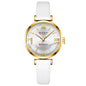 Ladies Small Dial Belt Watch Roman Character Quartz Business Watch