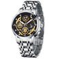 New Fashion Mens Watch Stainless Steel Top Brand Luxury Waterproof