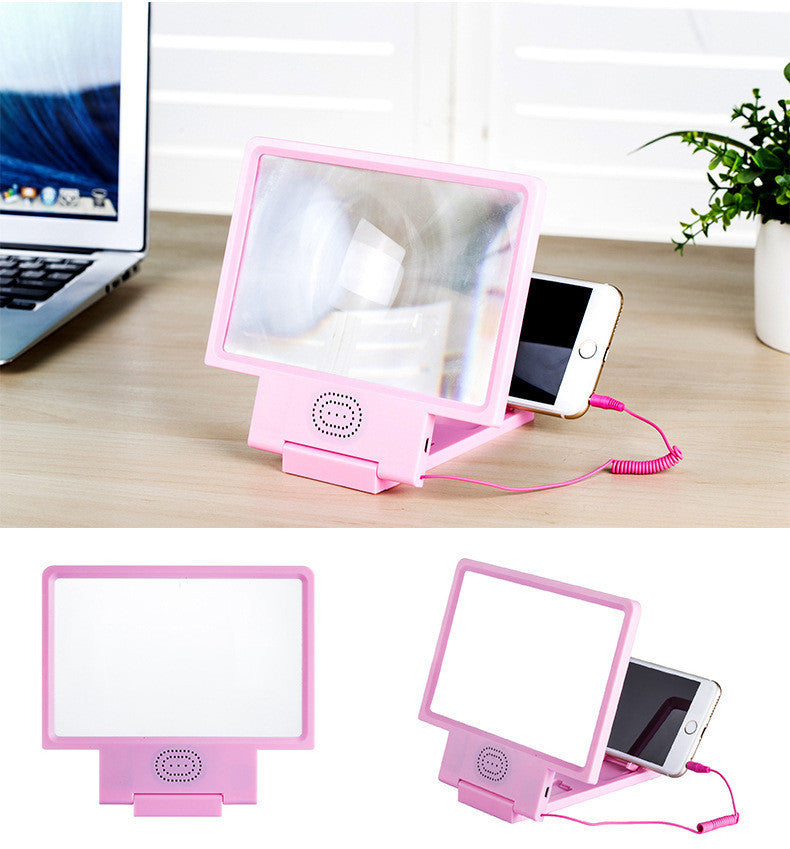 3D Eye Protection Second-Generation Mobile Phone Magnifying Glass Screen Magnifier