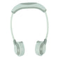 Leafless running cooling hanging neck fan