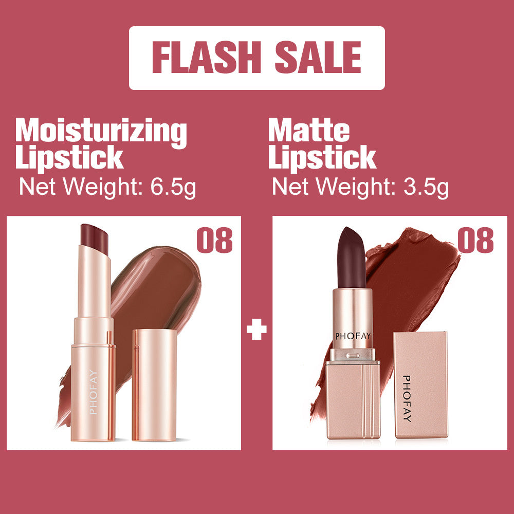 PHOFAY Moisturizing Lipstick And Matte Lipstick
