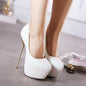 Women's Large Size Cross-dressing Sexy Men's Anti-string High Heels 16cm Women's Shoes