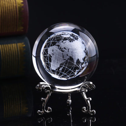 Crystal Ball Earth Design Inside