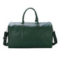 Women's Fashion Plaid Embossed Travel Bag