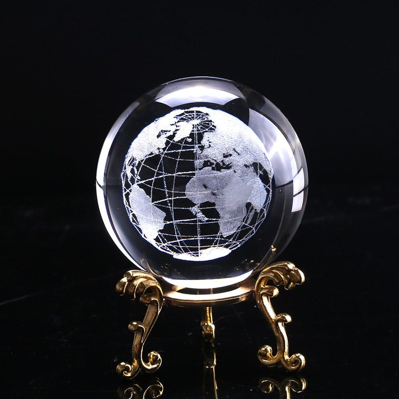 Crystal Ball Earth Design Inside