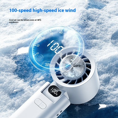 Usb Large Wind Ice Cooling Handheld Fan