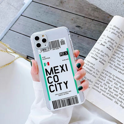 Ticket phone case