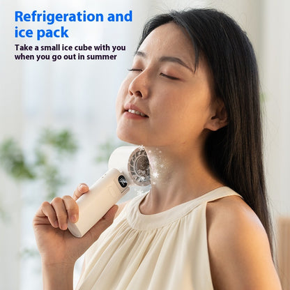 Usb Large Wind Ice Cooling Handheld Fan