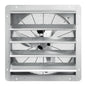 24 Shutter Exhaust Fan, High-speed 3320 CFM, Aluminum Wall Mount Attic Fan With AC-motor, Ventilation And Cooling For Greenhouses, Garages, Sheds, Shops, FCC
