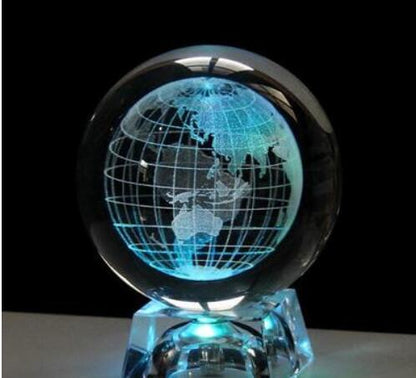 Crystal Ball Earth Design Inside