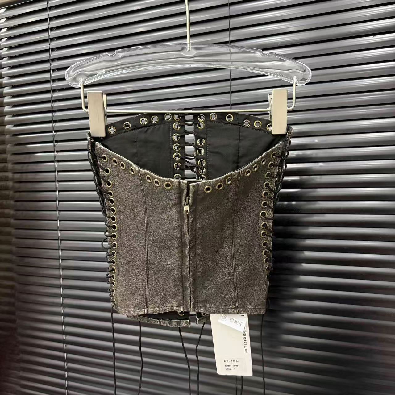 Hollow Out Adjustable Dark Sexy Camisole Women's Vest