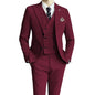 Men's Suit Set Three-Piece Suit Formal Wear