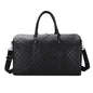 Women's Fashion Plaid Embossed Travel Bag