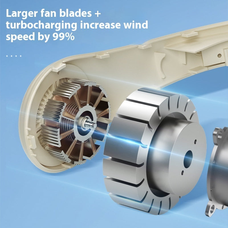 Halter Bladeless Turbine Portable Cooling Fan